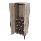 Manhattan Comfort Armoire modulable 2 pièces Lee 4 portes et 8 étagères