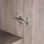 Manhattan Comfort Armoire modulable 2 pièces Lee 4 portes et 8 étagères