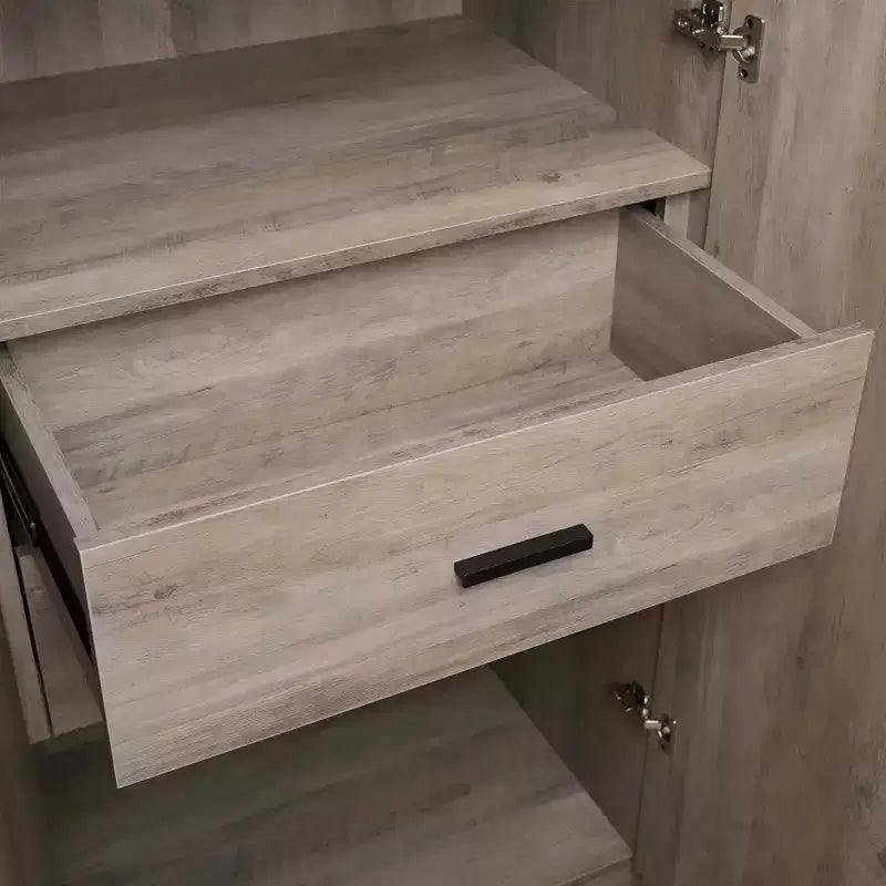 Manhattan Comfort Armoire modulable 2 pièces Lee 4 portes et 8 étagères