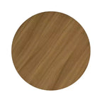 Pouf de rangement à plateau en bois - HomePop