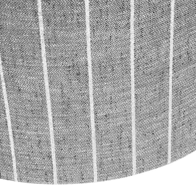 Pouf de rangement à plateau en bois - HomePop