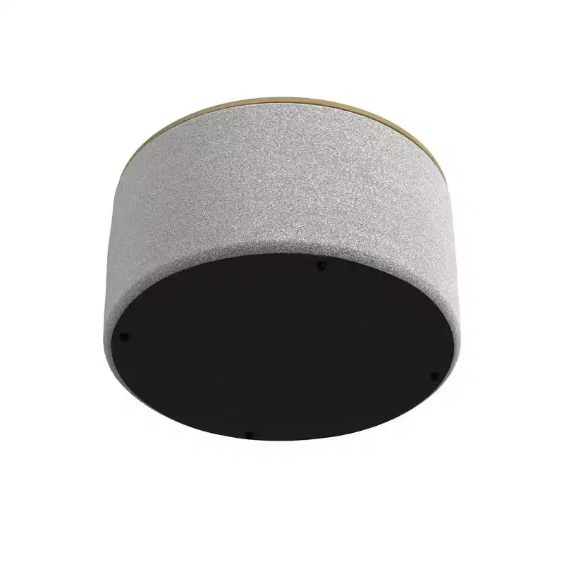 Pouf de rangement à plateau en bois - HomePop