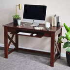 Bureau en bois massif Rainier Rustic Farmhouse de Storied Home