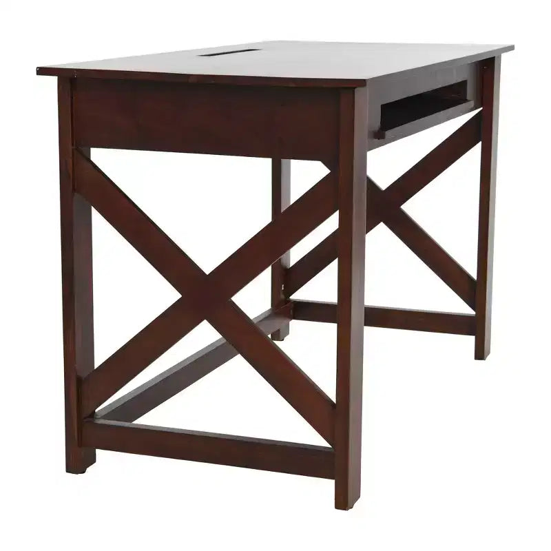Bureau en bois massif Rainier Rustic Farmhouse de Storied Home