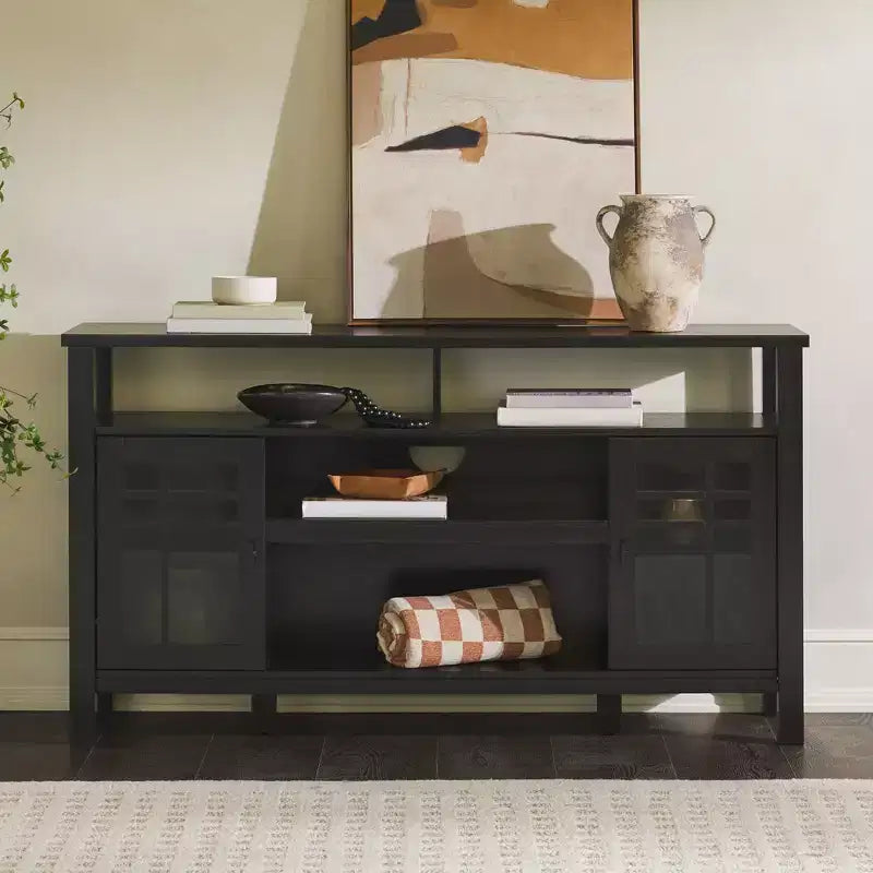 Buffet Saracina Home 58 po à 2 portes et vitres