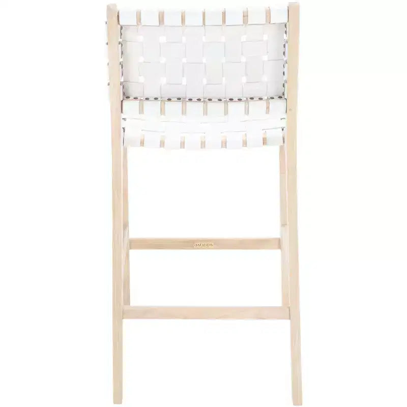 Tabouret de comptoir en cuir Adah - BST1015 - Safavieh