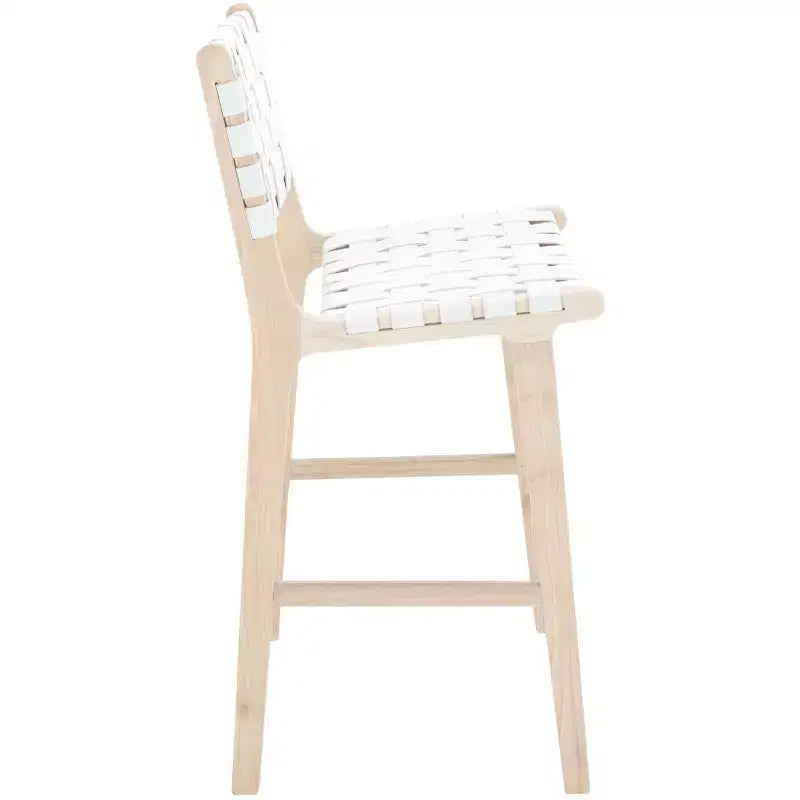 Tabouret de comptoir en cuir Adah - BST1015 - Safavieh