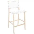 Tabouret de comptoir en cuir Adah - BST1015 - Safavieh