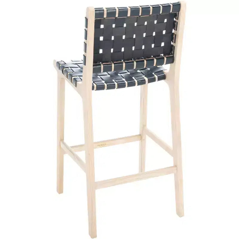 Tabouret de comptoir en cuir Adah - BST1015 - Safavieh