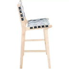 Tabouret de comptoir en cuir Adah - BST1015 - Safavieh