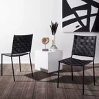 Chaise de salle à manger tissée Wesson (lot de 2) - DCH3005 - Safavieh