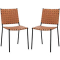 Chaise de salle à manger tissée Wesson (lot de 2) - DCH3005 - Safavieh