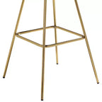 HOMLUX Lot de 2 tabourets de bar en velours, chaises de salle à manger modernes pivotantes avec dossier incurvé