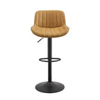 Tabourets de bar réglables en similicuir, lot de 2 - HOMLUX