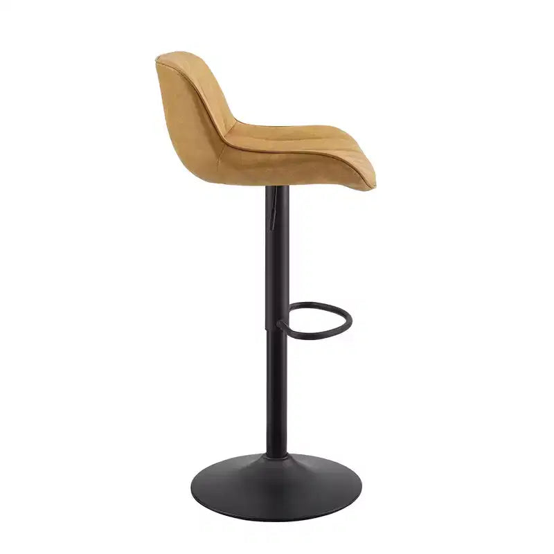 Tabourets de bar réglables en similicuir, lot de 2 - HOMLUX