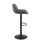 Tabourets de bar réglables en similicuir, lot de 2 - HOMLUX