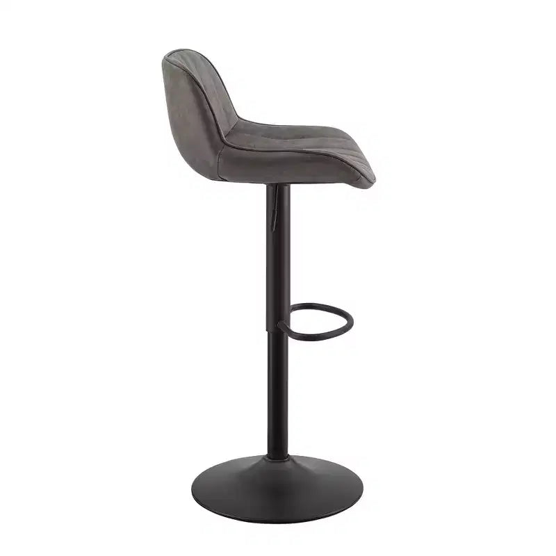 Tabourets de bar réglables en similicuir, lot de 2 - HOMLUX