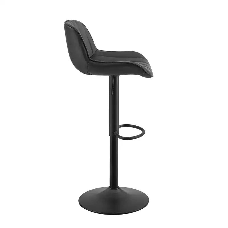 Tabourets de bar réglables en similicuir, lot de 2 - HOMLUX