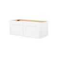 HOMLUX Easy-DIY Shaker White Ready to Assemble Wall Kitchen Cabinet 2 Doors