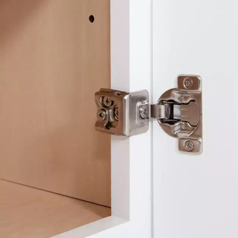 Élément haut de cuisine HOMLUX Easy-DIY Shaker Blanc facile à assembler avec accès facile