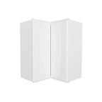 Élément haut de cuisine HOMLUX Easy-DIY Shaker Blanc facile à assembler avec accès facile