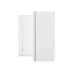 Élément haut de cuisine HOMLUX Easy-DIY Shaker Blanc facile à assembler avec accès facile