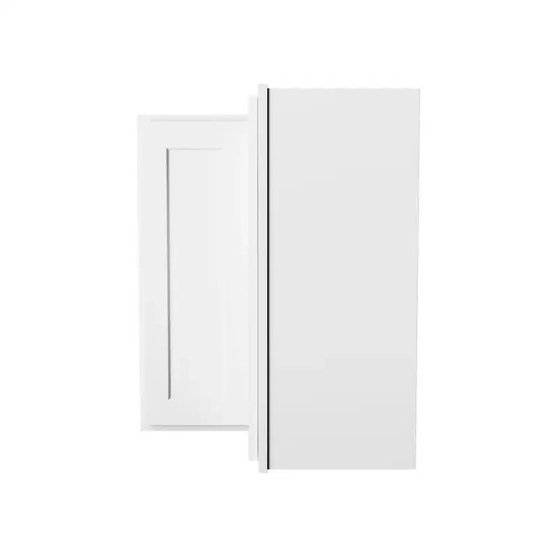 Élément haut de cuisine HOMLUX Easy-DIY Shaker Blanc facile à assembler avec accès facile