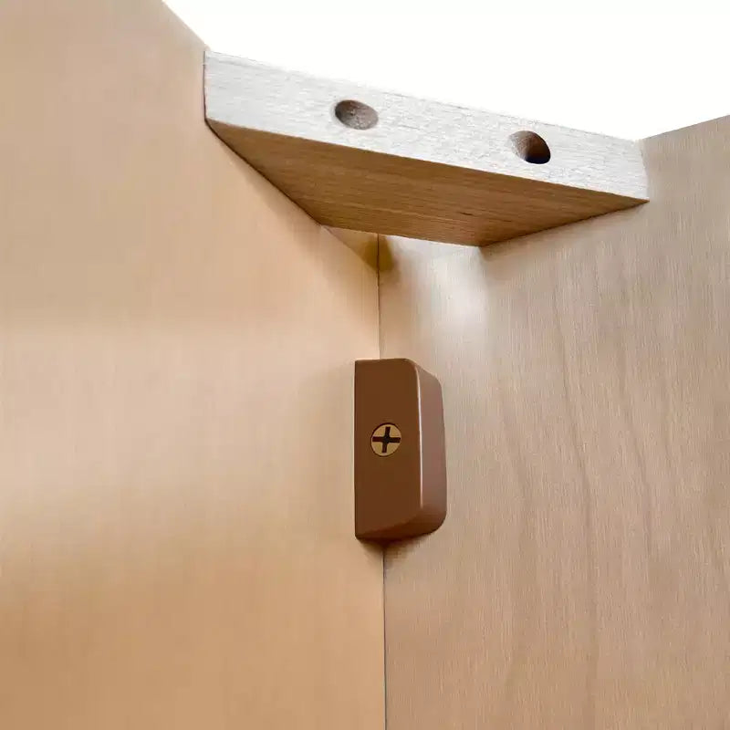 Élément haut de cuisine HOMLUX Easy-DIY Shaker Blanc facile à assembler avec accès facile