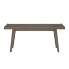 Banc d'entrée Plank+Beam, banc en bois massif pour chambre à coucher, couloir, porche, 105 cm