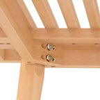 Banc d'entrée Plank+Beam, banc en bois massif pour chambre à coucher, couloir, porche, 105 cm