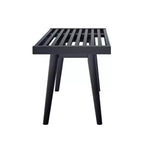 Banc d'entrée Plank+Beam, banc en bois massif pour chambre à coucher, couloir, porche, 105 cm
