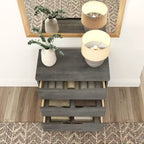 Commode à 3 tiroirs en bois massif Modern Farmhouse Plank+Beam