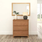 Commode à 3 tiroirs en bois massif Modern Farmhouse Plank+Beam