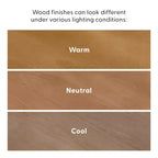 Commode à 3 tiroirs en bois massif Modern Farmhouse Plank+Beam