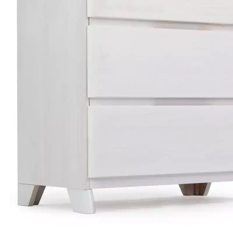Commode à 3 tiroirs en bois massif Modern Farmhouse Plank+Beam