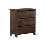 Commode à 3 tiroirs en bois massif Modern Farmhouse Plank+Beam