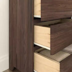 Commode à 3 tiroirs en bois massif Modern Farmhouse Plank+Beam