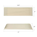 Toile de rechange pour chaise de réalisateur extra-large - Flora Home