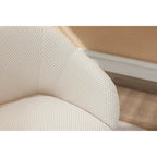 Chaise pivotante de bureau en tissu maillé