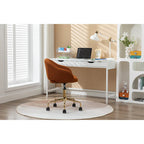 Chaise pivotante de bureau en tissu maillé