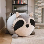 Fauteuil pouf en mousse Big Joe Wild Things avec housse amovible, en fausse fourrure douce, pour enfants et adolescents