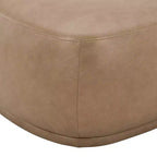 Jennifer Taylor Home Pebble Ensemble de poufs triangulaires arrondis 44 et 26