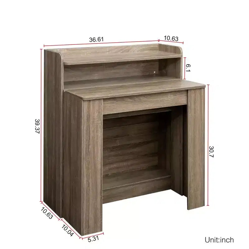Table à manger extensible moderne avec rangement Table facile à assembler Table rectangulaire Table à manger extensible moderne