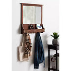 Miroir mural fonctionnel Stallard 24 x 24 - Kate & Laurel All Things Decor