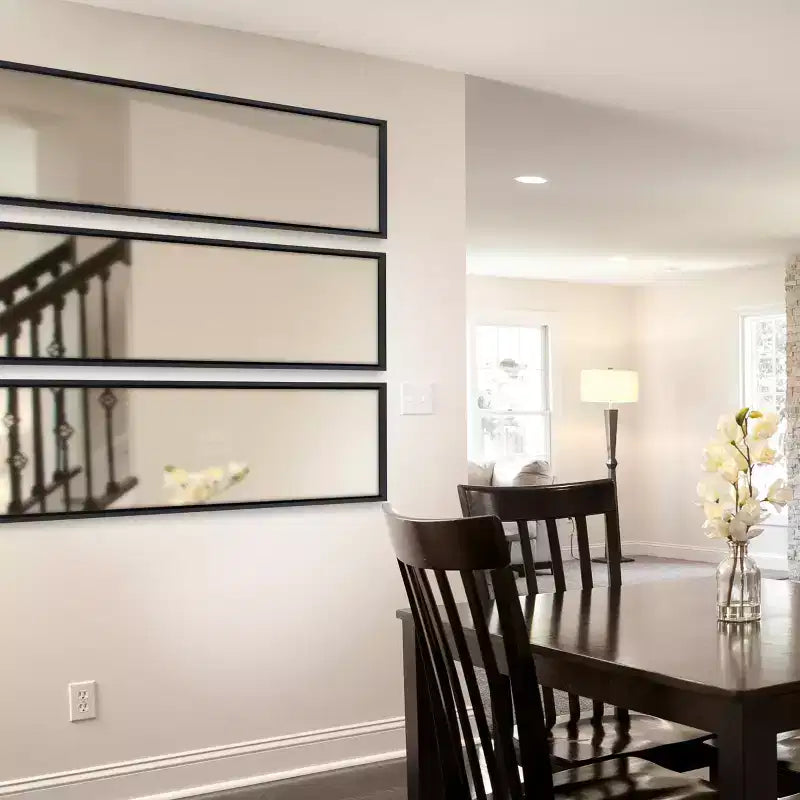Miroir mural encadré 16 x 48 Evans - Kate and Laurel