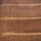Chaise de salle à manger Emma et Oliver avec cadre en métal et assise et dossier en bois massif à finition antique