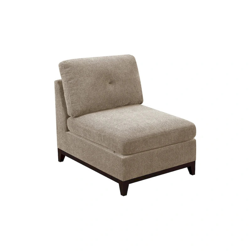 Canapé sectionnel modulaire en chenille