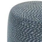 Pouf tressé rond