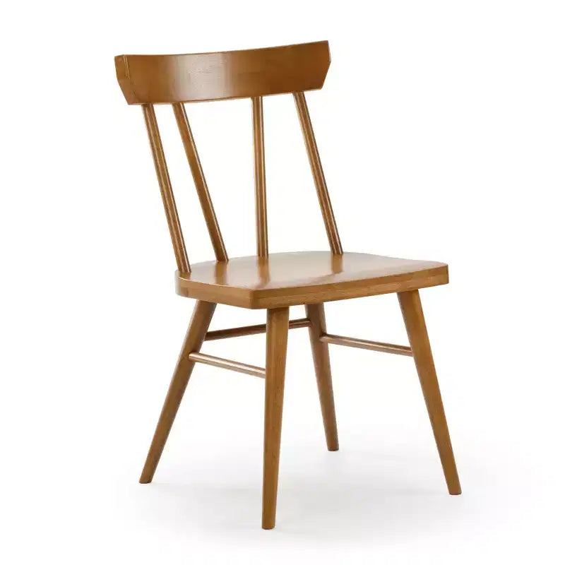 Chaises de salle à manger Windsor Plank+Beam, lot de 2, chaises en bois massif pour cuisine, bureau, salon