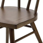 Chaises de salle à manger Windsor Plank+Beam, lot de 2, chaises en bois massif pour cuisine, bureau, salon